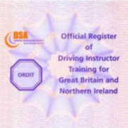 ORDIT, Official Register of Driving Instructor Training, registered badge